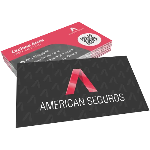 Cartão de Visita - Verniz Local. Frente